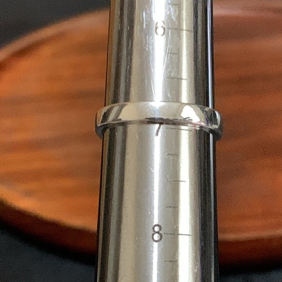 Sterling Silver Blue Lapis Diamond Shaped Marcasite Ring Size 7 - Picture 5 of 7